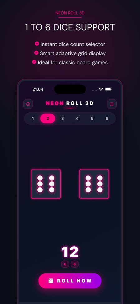 Neon Roll 3D Slide 2