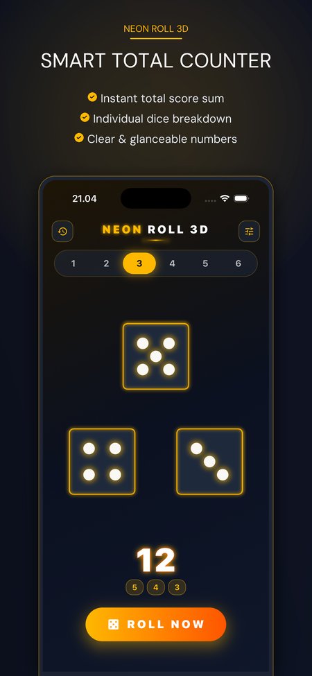 Neon Roll 3D Slide 3