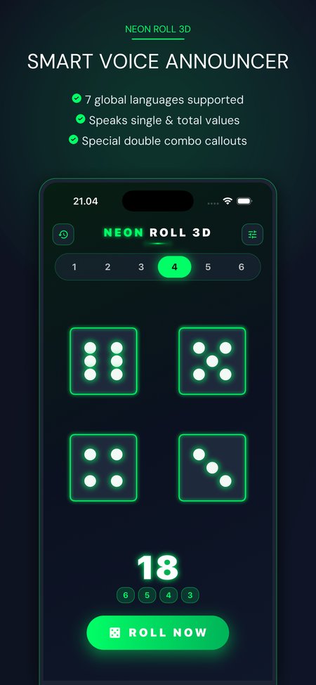 Neon Roll 3D Slide 4