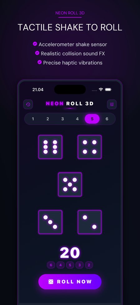 Neon Roll 3D Slide 5